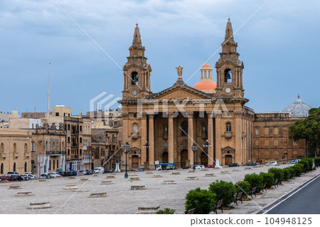 Malta, Valletta, St. Publius of Floriana Church Malta, Valletta, St. Publius of Floriana Church 104948125