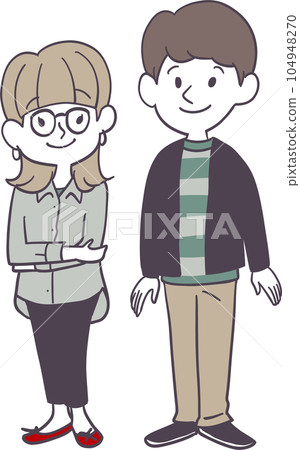 Japanese couple Japanese couple 104948270