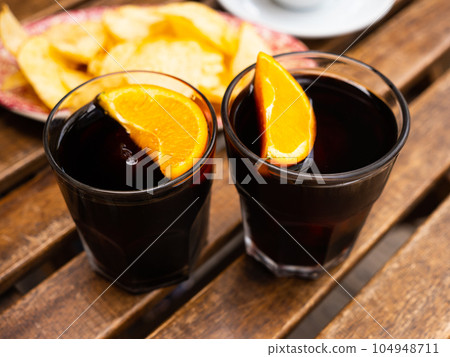 Traditional spanish appetizer Vermouth Traditional spanish appetizer Vermouth 104948711