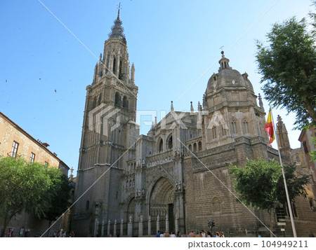World Heritage Toledo Cathedral in the ancient city of Toledo, Toledo, Castile-La Mancha, Spain 104949211