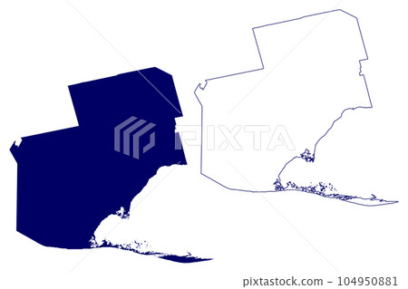 Norfolk County (Canada, Ontario Province, North America) map vector illustration, scribble sketch Norfolk map Norfolk County (Canada, Ontario Province, North America) map vector illustration, scribble sketch Norfolk map 104950881
