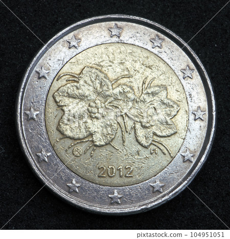 2 Euro standard coin from Finland 104951051