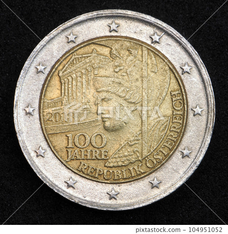 2 Euro commemorative coin from Austria 104951052