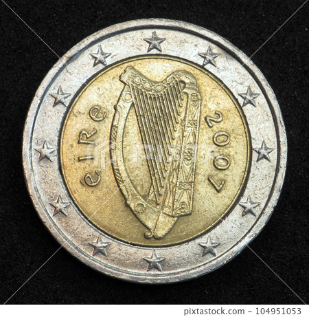 2 Euro standard coin from Ireland 2 Euro standard coin from Ireland 104951053