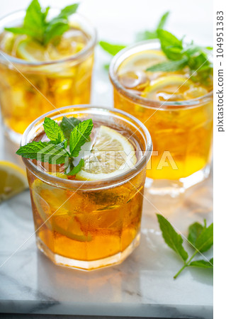 Homemade iced tea Homemade iced tea 104951383