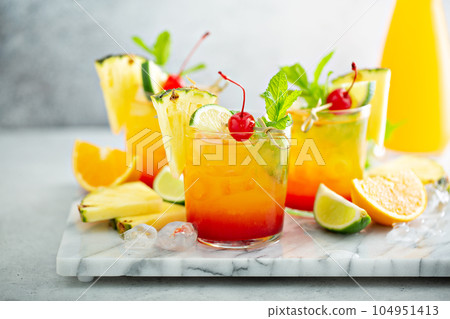 Tequila sunrise cocktail Tequila sunrise cocktail 104951413