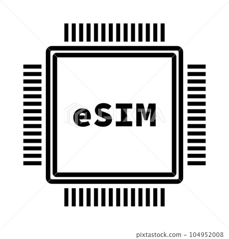 eSIM icon eSIM icon 104952008