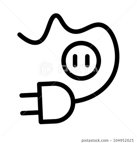 簡單的插座和電源 104952025