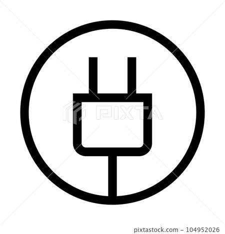 圓形插座插頭 104952026