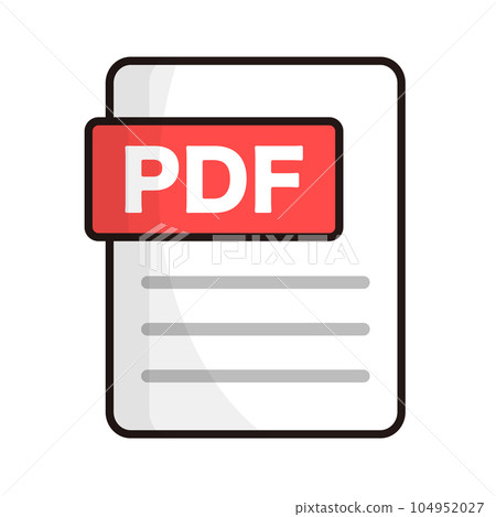 PDF 文件/PDF 數據圖標 104952027