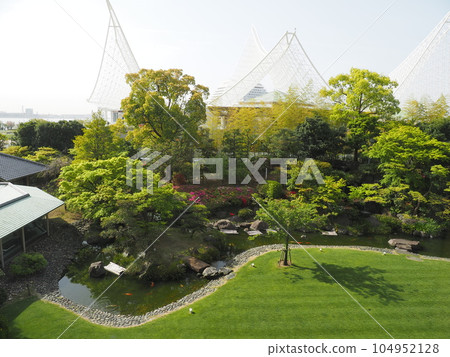 Park scenery in Kobe 104952128