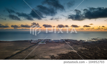 El Cotillo Aerial, Fuerteventura, Spain 104952703