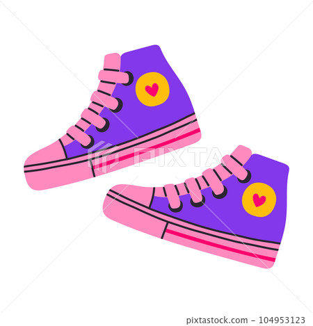 shoes from the 80s and 90s
