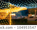 abstract blur bokeh light in night 104953547
