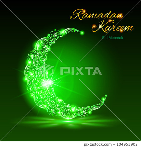 Ramadan Kareem greeting card 104953902