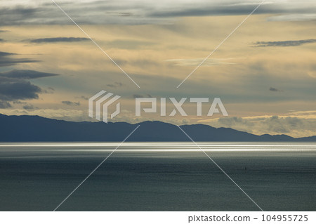Tasman Bay seen from Princess Drive Lookout in Nelson, New Zealand Tasman Bay seen from Princess Drive Lookout in Nelson, New Zealand 104955725