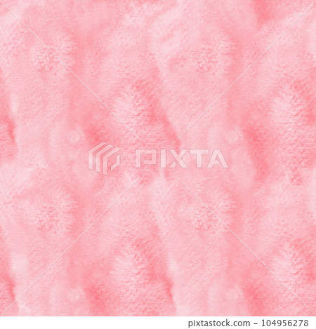 Tender pastel coral pink stained wet watercolor seamless pattern. Abstract vibrant lovely peach watercolour texture for textile, wrapping paper, love cover, St Valentine surface design Tender pastel coral pink stained wet watercolor seamless pattern. Abstract vibrant lovely peach watercolour texture for textile, wrapping paper, love cover, St Valentine surface design 104956278