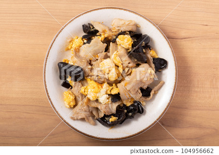 雲耳五花肉炒蛋 104956662