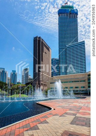 Skyline of Central Business District of Kuala Lumpur, Malaysia 104956963