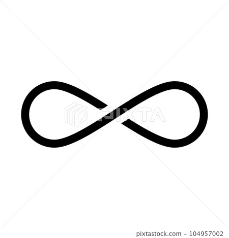 無窮大或無限符號 104957002
