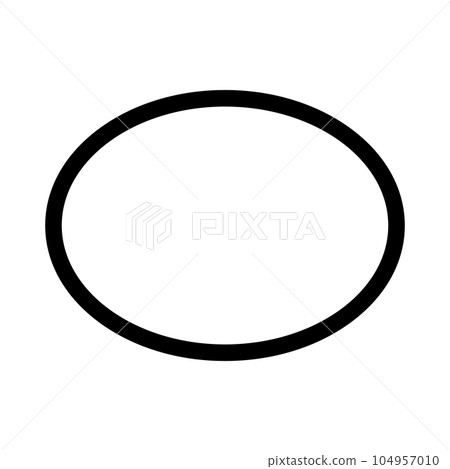 橢圓形圖標 104957010