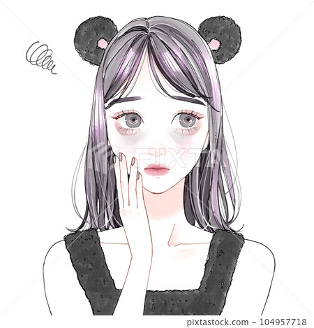 女人患黑熊 104957718