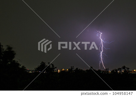 lightning strikes at night 8 lightning strikes at night 8 104958147