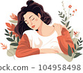 熟睡中的女人 104958498
