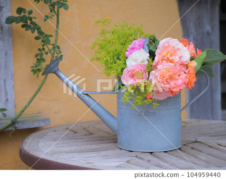Gardening Watering can planter group planting 104959440