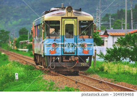 Scenery of Japan Kyoto Tango Railway Miyamai Line, Kyoto Prefecture. Scenery of Japan Kyoto Tango Railway Miyamai Line, Kyoto Prefecture. 104959468