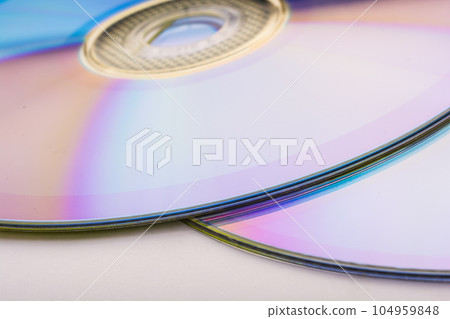 cd dvd isolated on white 104959848