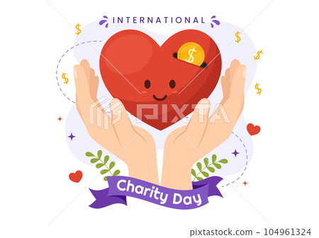 International Day of Charity Vector Illustration on 5 September with Donation Package Love Concept Background in Flat Cartoon Hand Drawn Templates International Day of Charity Vector Illustration on 5 September with Donation Package Love Concept Background in Flat Cartoon Hand Drawn Templates 104961324