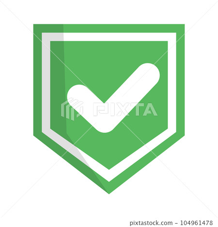 複選標記盾 複選標記盾 104961478