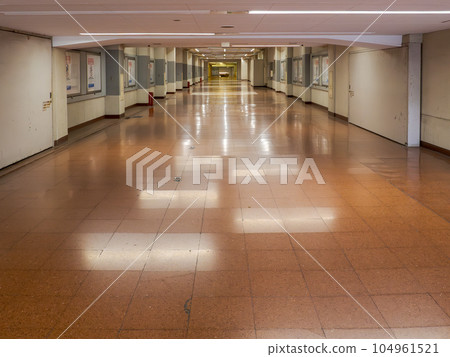 Tokyo Cityscape Unmanned Underground Passage Tokyo Cityscape Unmanned Underground Passage 104961521