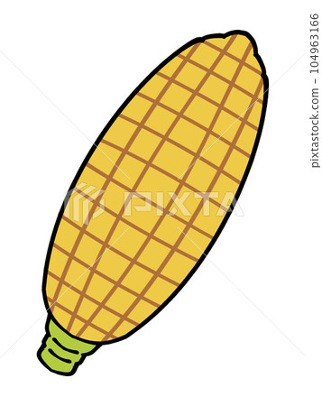 Illustration material of corn 104963166