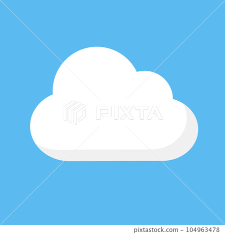 晴朗的天空和雲彩 104963478