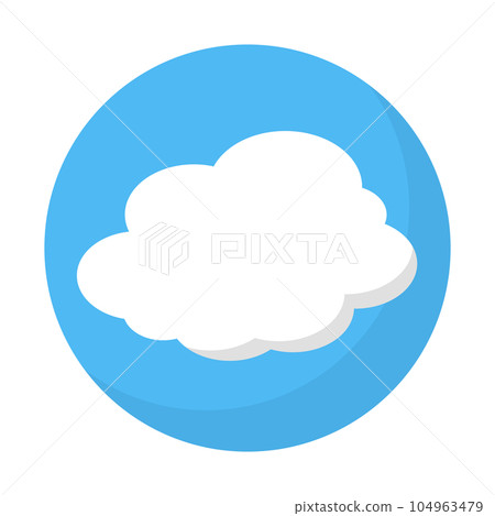 圓形的天空和雲朵 104963479