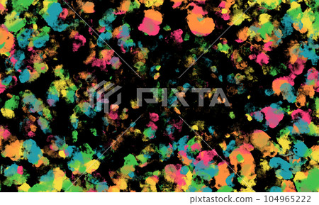 Colorful paint splash background vivid 104965222