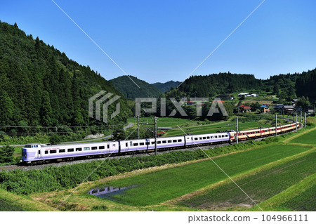 Series 381, limited express "Yakumo" mixed color organization Series 381, limited express "Yakumo" mixed color organization 104966111