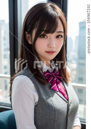 望著窗外的女高中生 望著窗外的女高中生 104967282
