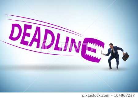 Concept of time and deadline 104967287