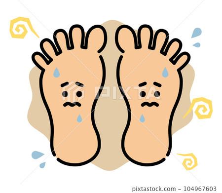 Stuffy and stinky feet with faces (both feet) Stuffy and stinky feet with faces (both feet) 104967603