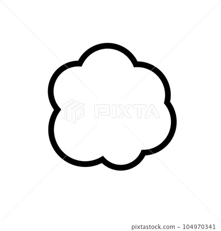 雲蓬鬆的圖標 104970341