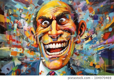 Illustration of a disgusting uncle, Generative AI AI image Illustration of a disgusting uncle, Generative AI AI image 104970469