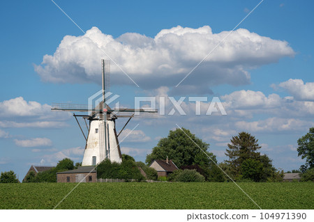 Windmill, Bedburg, North Rhine Westphalia, Germany Windmill, Bedburg, North Rhine Westphalia, Germany 104971390