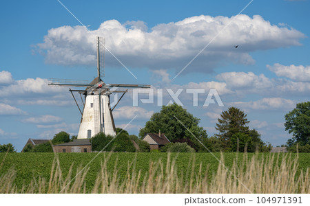 Windmill, Bedburg, North Rhine Westphalia, Germany Windmill, Bedburg, North Rhine Westphalia, Germany 104971391