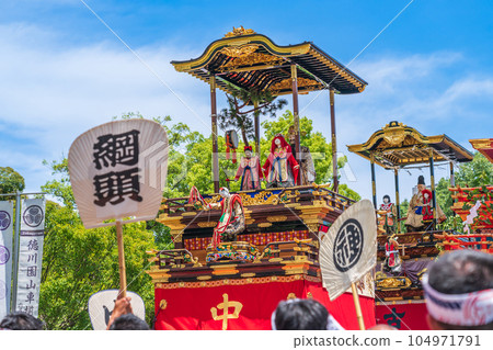 Tsutsui Town/Dekimachi Tenno Festival, Tokugawa Sonoyama Car (Nagoya City, Aichi Prefecture) Tsutsui Town/Dekimachi Tenno Festival, Tokugawa Sonoyama Car (Nagoya City, Aichi Prefecture) 104971791