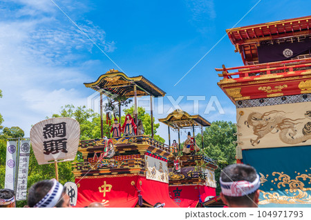 Tsutsui Town/Dekimachi Tenno Festival, Tokugawa Sonoyama Car (Nagoya City, Aichi Prefecture) 104971793