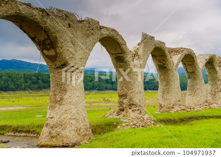 (Hokkaido) Shihoro Line Taushubetsu River Bridge Ruins (Hokkaido) Shihoro Line Taushubetsu River Bridge Ruins 104971937