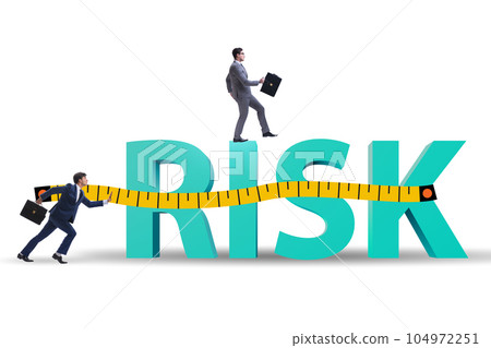 Risk measurement and assessment concept 104972251